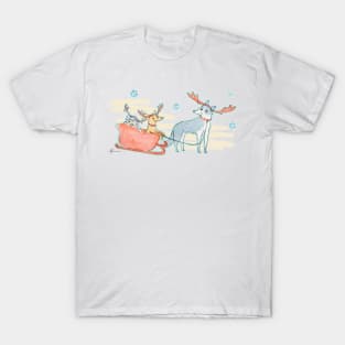 Lazy reindeer T-Shirt